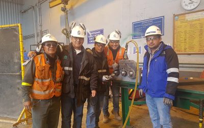 Capacitación de torque de pernos en Antamina