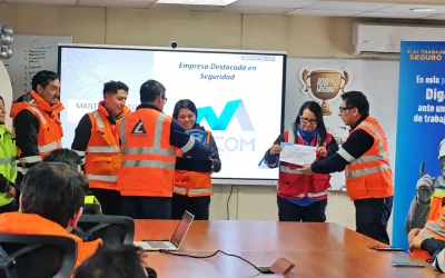 MACOM recibe reconocimiento de Minera Chinalco por su desempeño en seguridad
